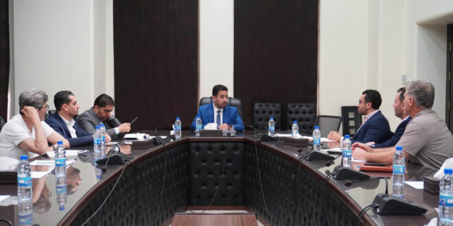 وزير الصحة يبحث مع "قطر الخيرية" دعم القطاع الصحي في سوريا