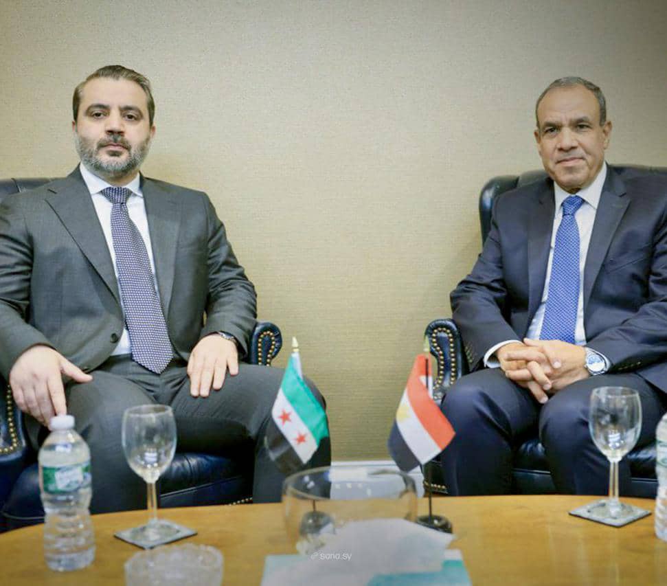 The Egyptian Foreign Minister Emphasizes the Necessity of Preserving Syria's Unity on the Sidelines of the "United Nations"