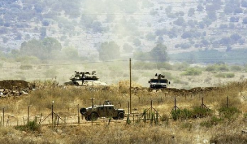 Israeli Occupation Mechanisms Infiltrate the Western and Eastern Villages of Al-Samadaniyah in the Countryside of Quneitra