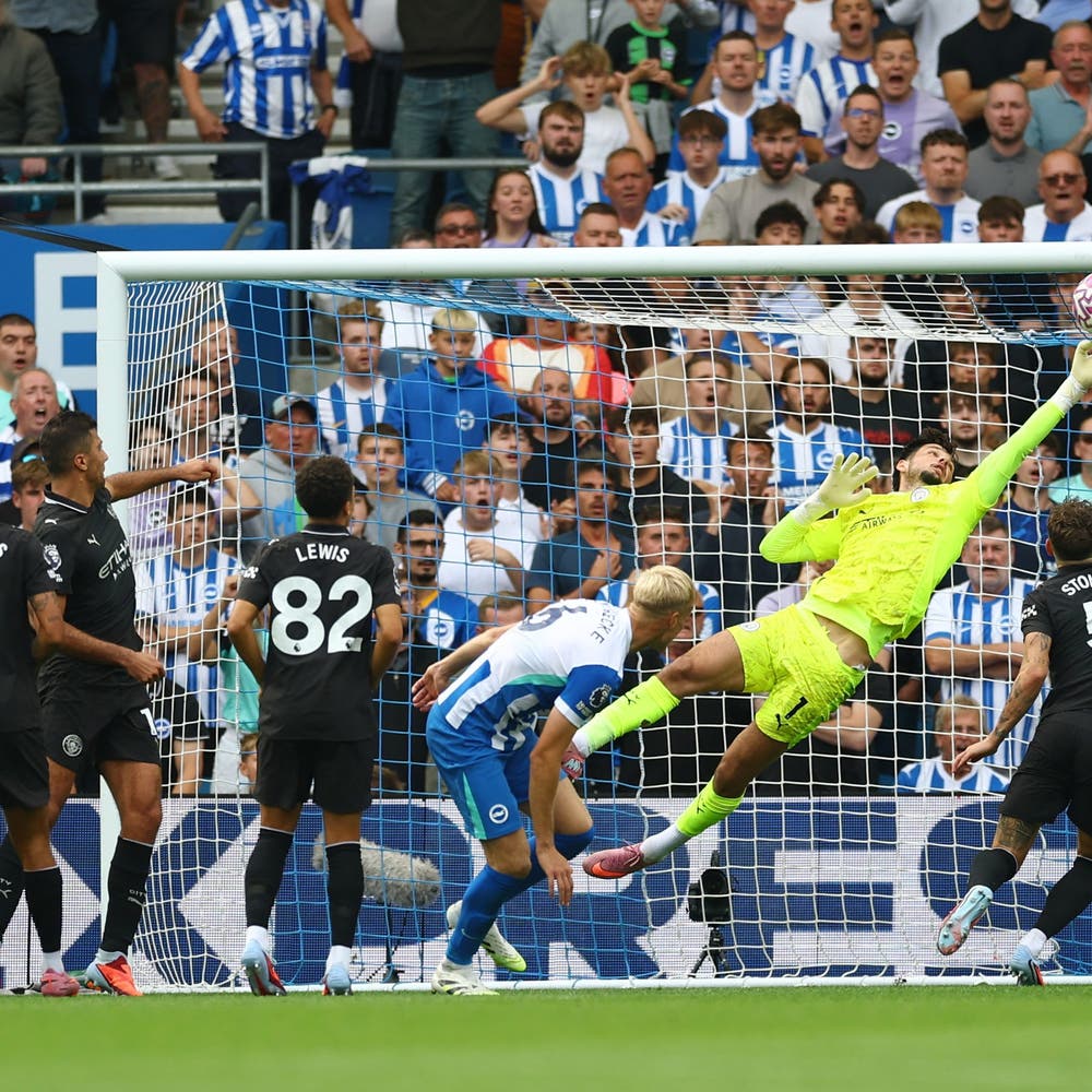Brighton turns the tables on Manchester City and achieves a thrilling victory in the English Premier League