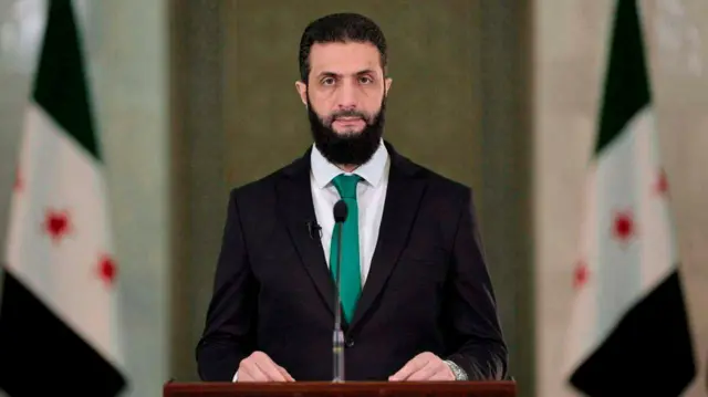 Al-Shara: Lifting American sanctions on Syria is a historic and courageous step by President Trump