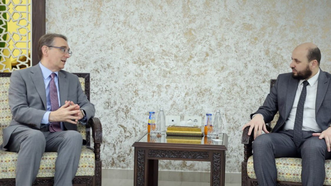 The Syrian Minister of Energy Discusses Cooperation and Exchange of Expertise with the Atlantic Council