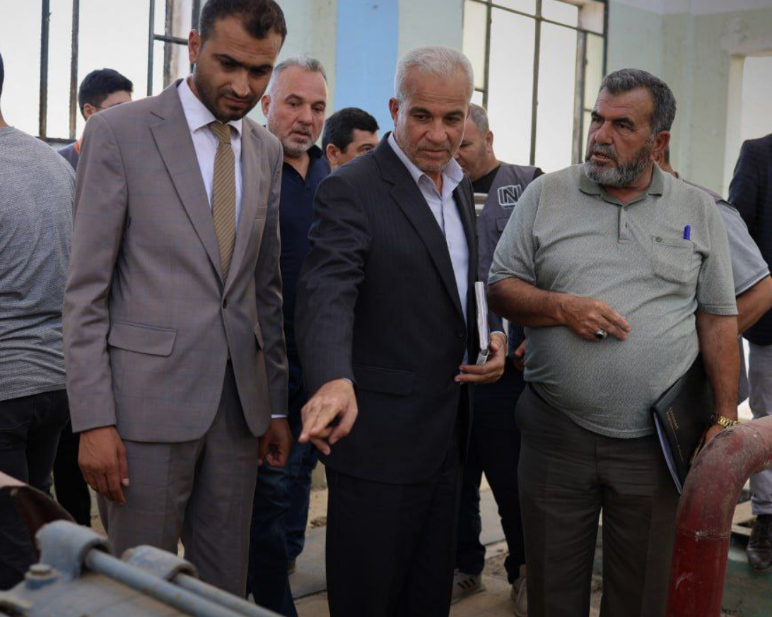 Idlib startet das Projekt "Bessida" zur Versorgung von Maaret al-Numan mit Trinkwasser über 24 Brunnen