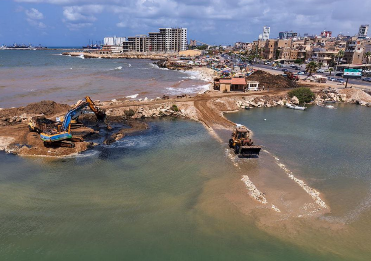 Rehabilitation of the Mill Point on Arwad Island to Enhance Maritime Transport and Tourism
