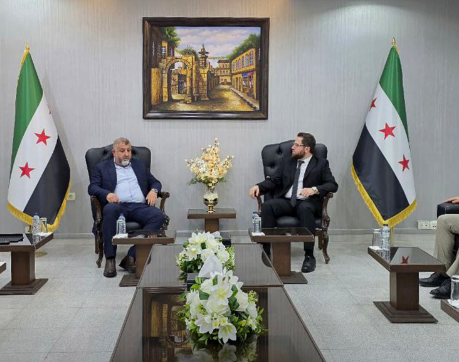 Meeting Between the Minister of Administrative Development and the Governor of Daraa to Discuss the Establishment of a Sub-Directorate for Development