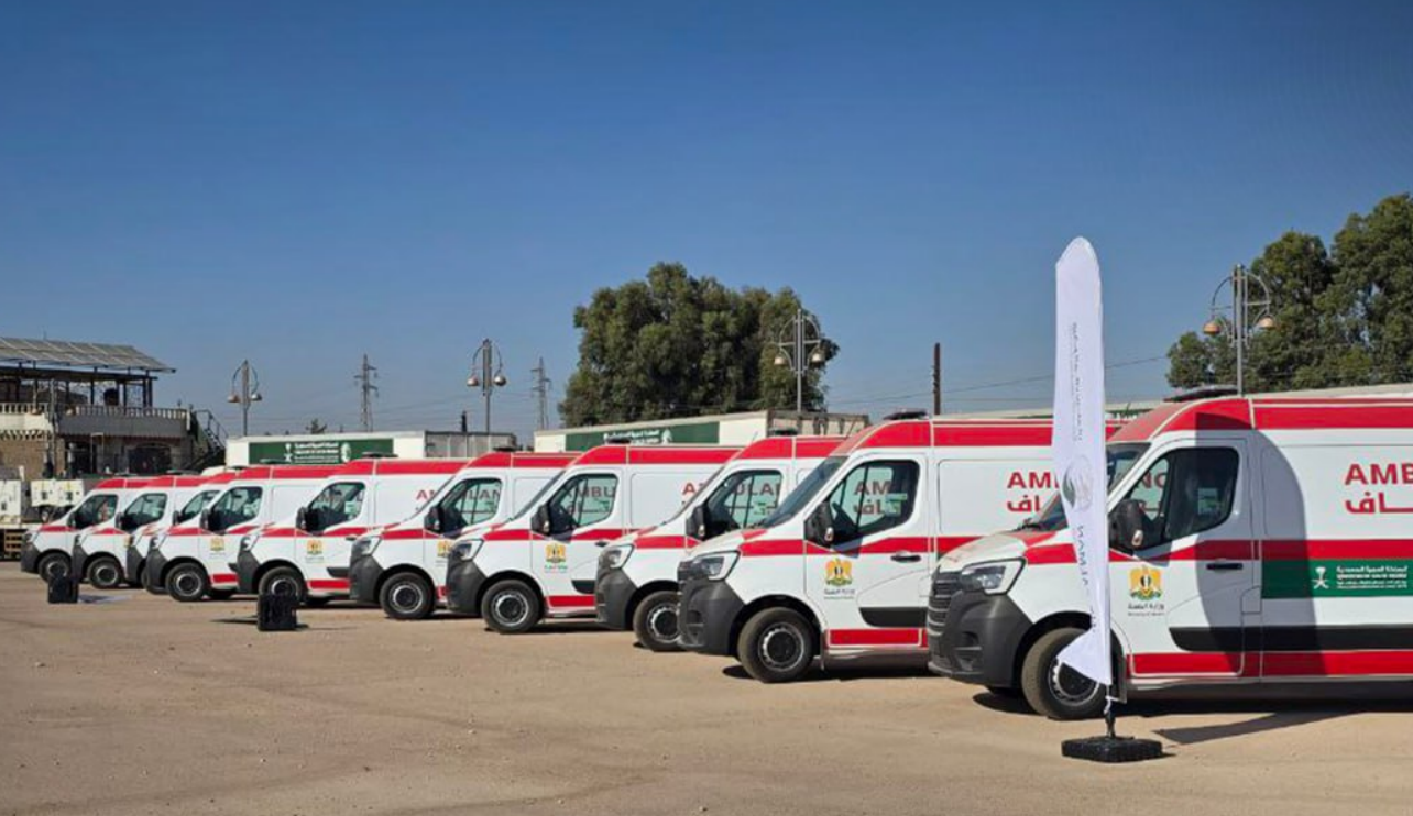 The Saudi delegation delivers a comprehensive humanitarian aid package to support vital sectors in Syria