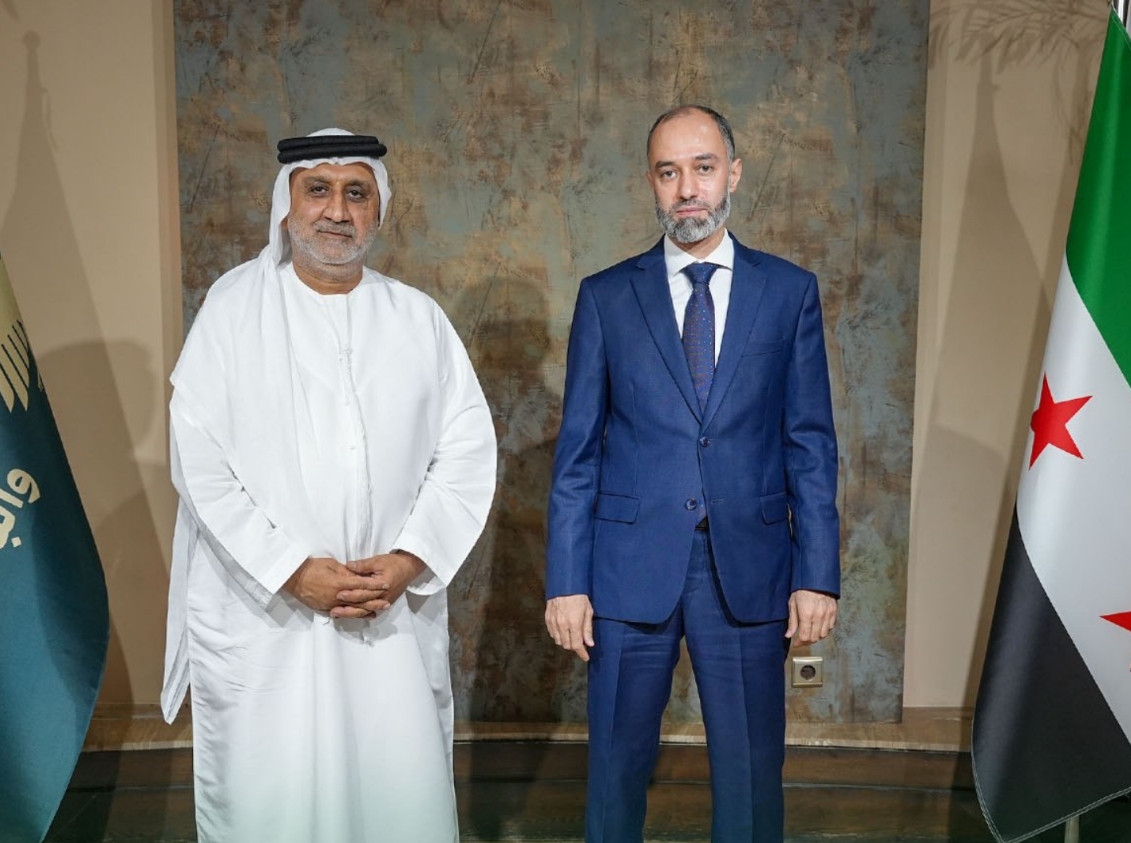 Syria and the UAE discuss enhancing cooperation in the navigation and border crossing sector