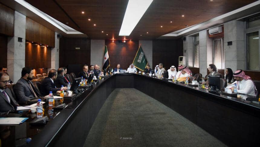 A High-Level Saudi Delegation Visits Damascus to Enhance Investment Cooperation