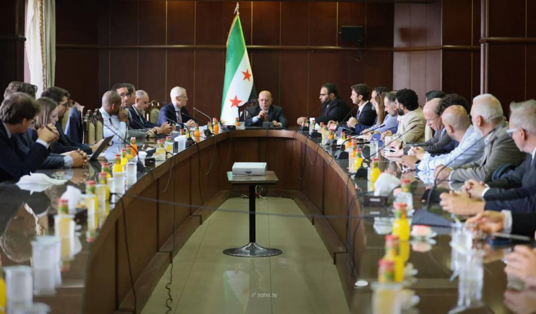 An International Investment Delegation Discusses Economic Partnership Opportunities in Syria