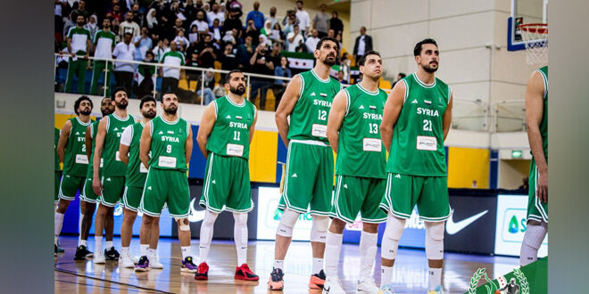 האיגוד הבינלאומי לכדורסל מאפשר לנבחרת סוריה לשחק בביתה במגרש במוקדמות העולם