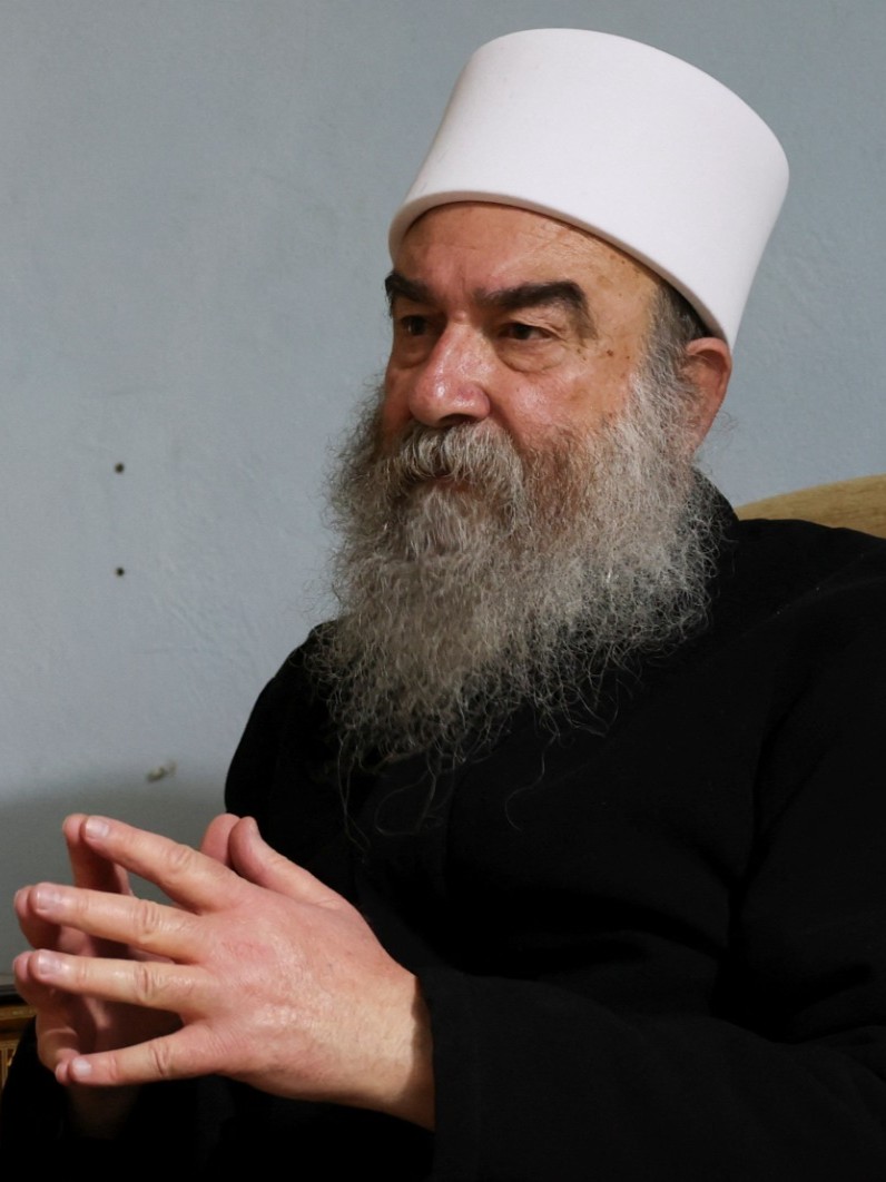Der Scheich des Verstandes, Hakam al-Hijri, gibt eine Erklärung zum Abkommen von Suweida unter der Schirmherrschaft der "Garantiestaaten" heraus