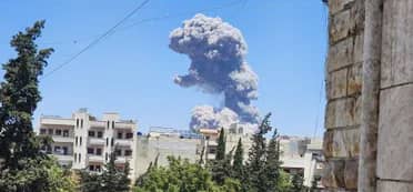 Explosión en depósito de municiones al norte de Idlib deja víctimas civiles
