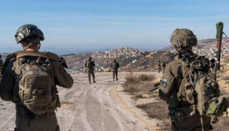 Israel carries out an air drop operation in the countryside of Damascus targeting former military sites
