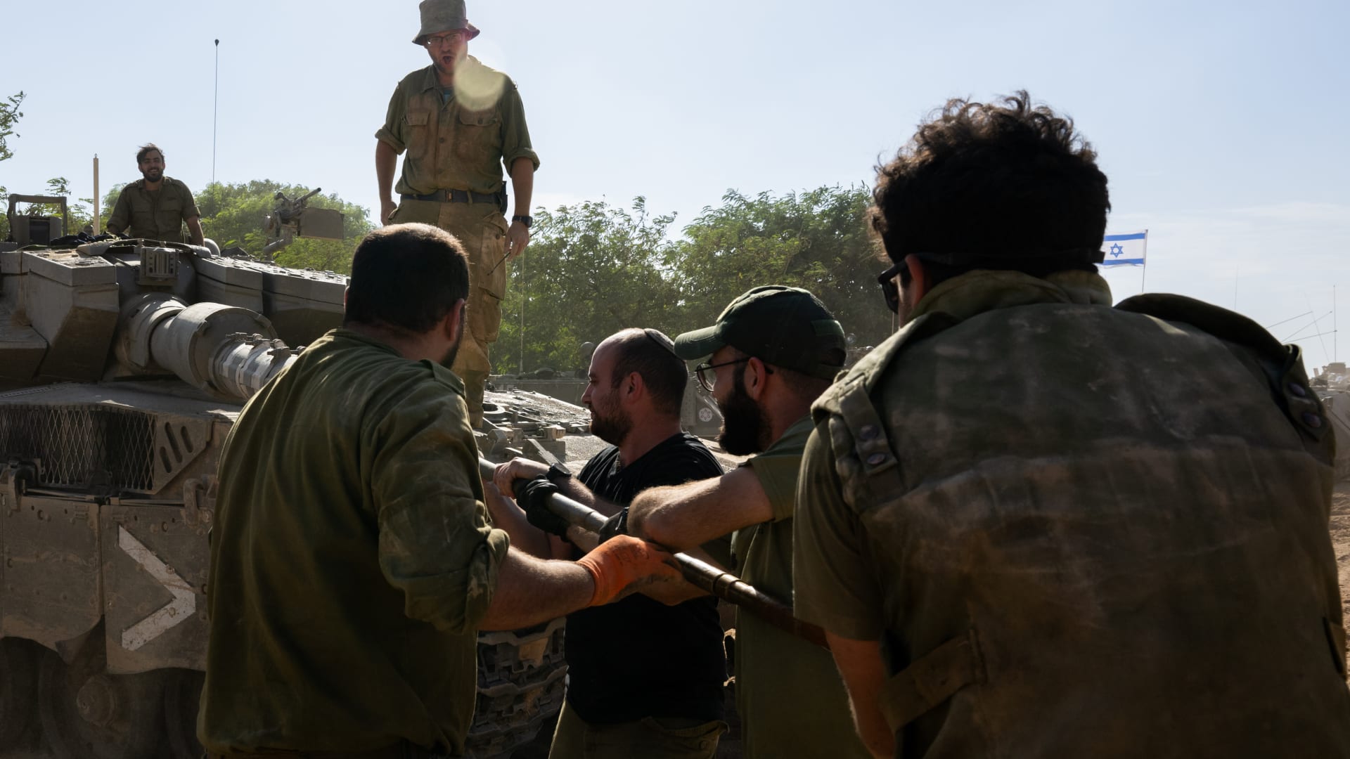 Israeli Army Strikes Senior Hamas Leader in Northern Gaza