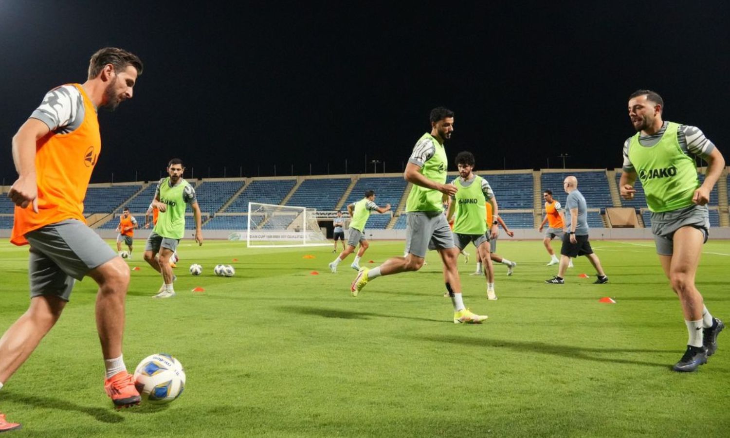 The Syrian national team begins its training camp in the UAE in preparation for the Asian qualifiers