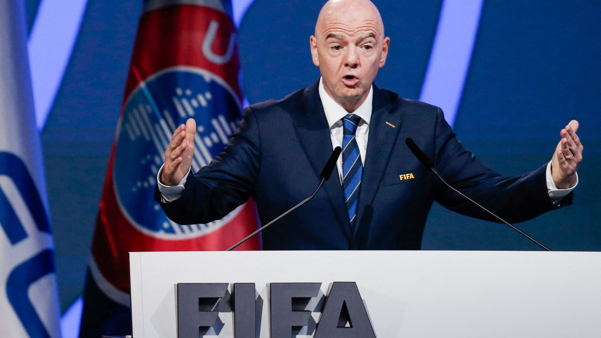 Infantino appelle à la paix à Gaza et affirme que la FIFA n'est pas un organisme pour résoudre les conflits géopolitiques