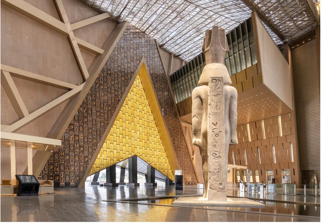Rainwater Leak at Grand Egyptian Museum Sparks Social Media Debate, Ministry Assures No Damage