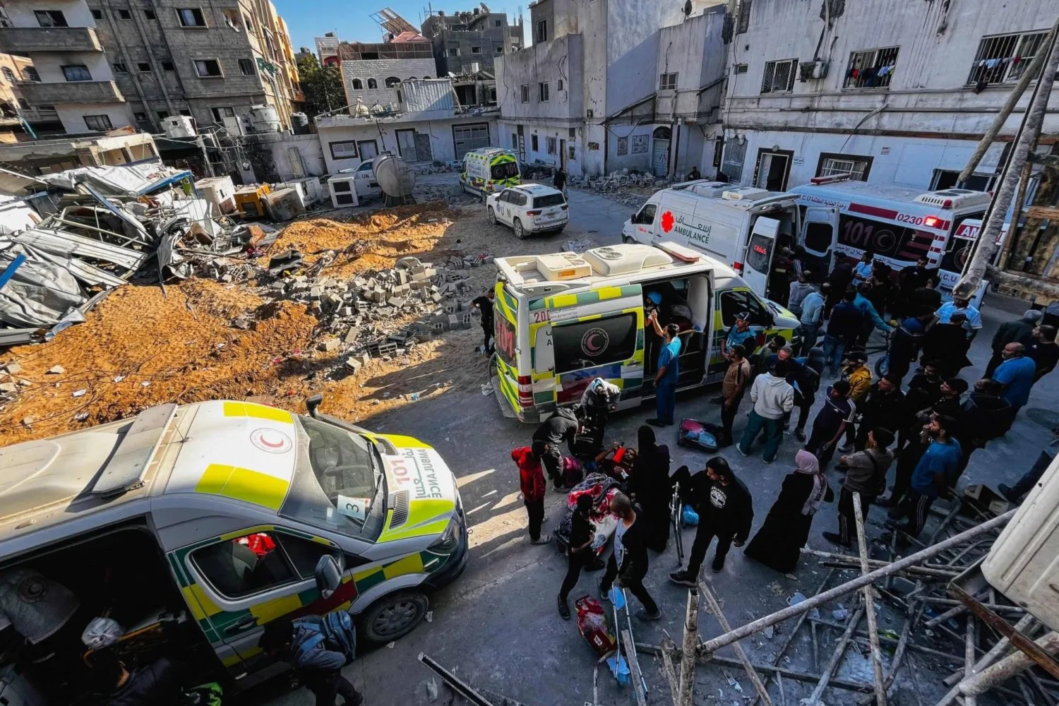 World Health Organization: 8 hospitals are partially operational in Gaza and 67,000 injured including women and children