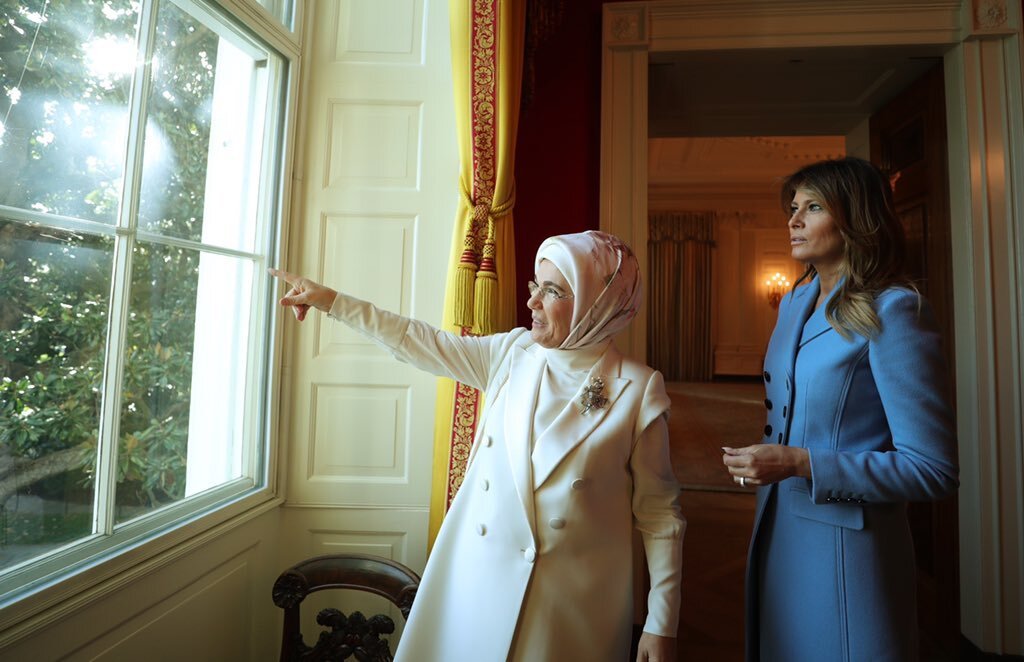 Emine Erdoğan fordert Melania Trump auf, sich für die Kinder von Gaza einzusetzen