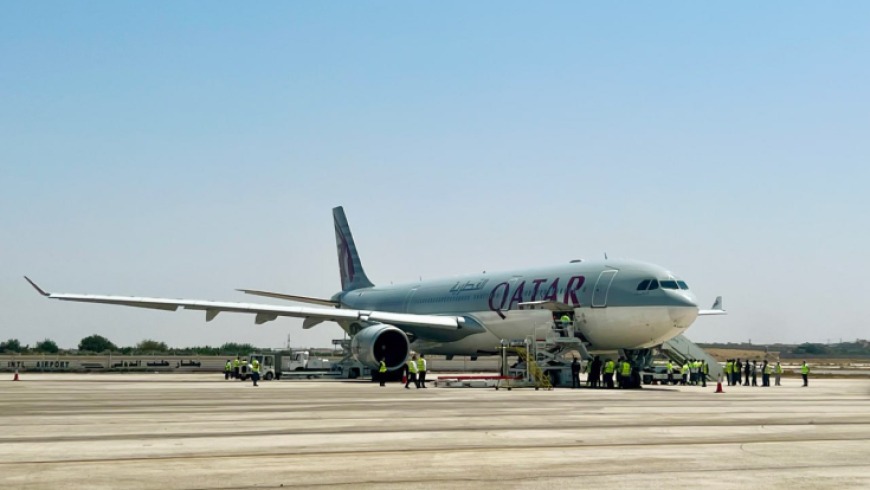 Arrivée du premier vol de Qatar Airways à Alep dans le cadre du plan d'expansion régionale